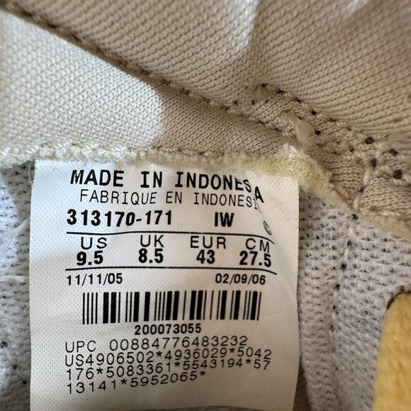 Vintage Nike SB Dunk Low Shoes Mens 9.5 Brown Yellow Argyle 313170-171 2006 Golf - Picture 10 of 16